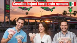 Gasolina bajará fuerte esta semana en México: así quedará el precio por estado
