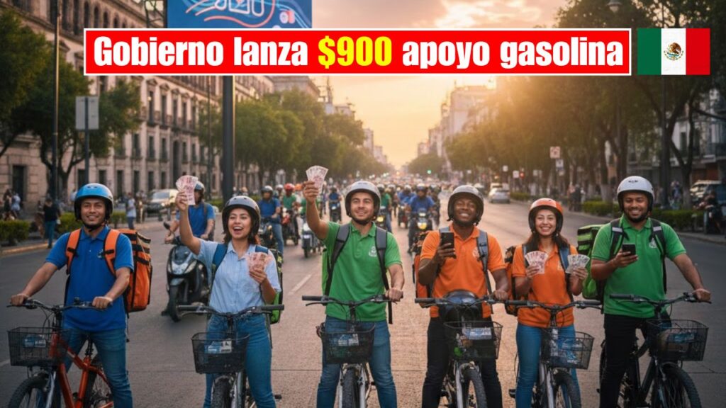 Gobierno lanza $900 apoyo gasolina