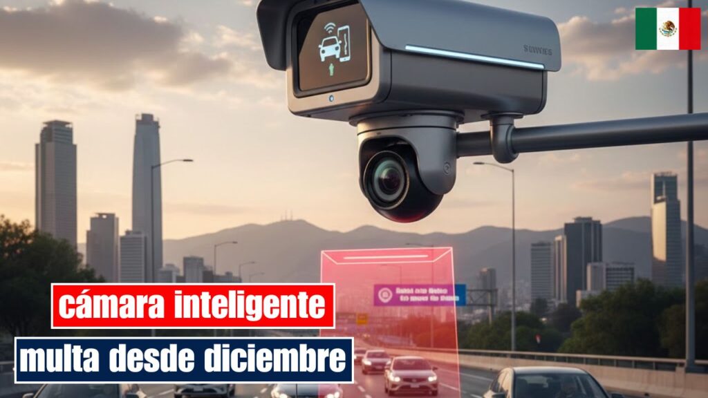 cámara inteligente multa desde diciembre