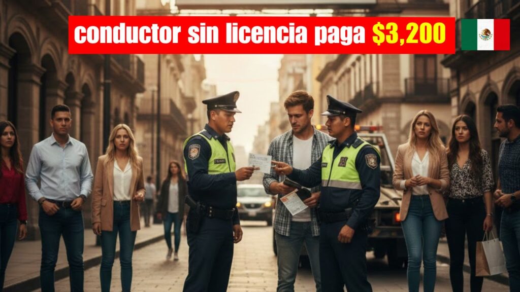 conductor sin licencia paga $3,200
