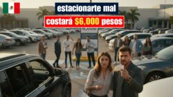 Multa de $6,000 pesos por estacionarte mal en centros comerciales — nueva norma causa polémica